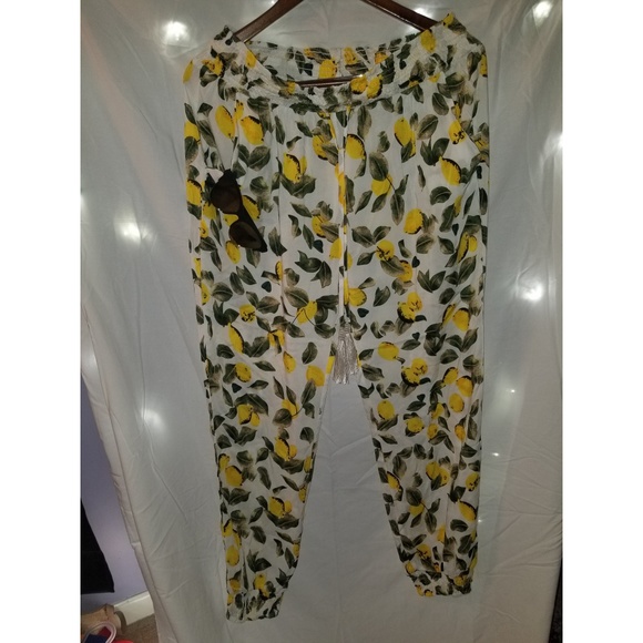 solitaire swim cover up pants